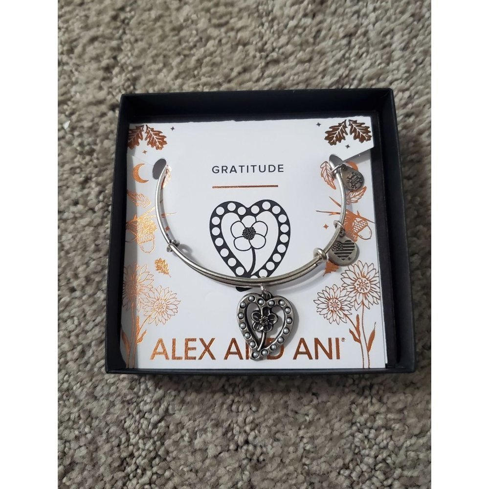 Alex and Ani Gratitude Bracelet- New with box